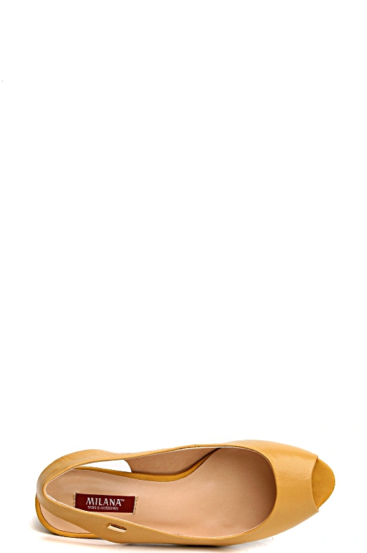 Босоножки MILANA 141260-1-1701 желтый - купить 3400
