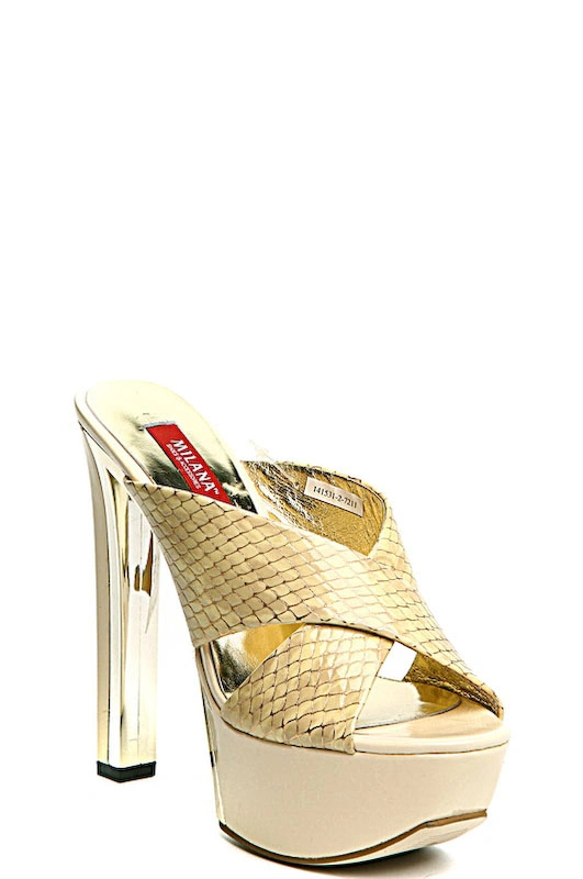 Сабо MILANA 141531-2-7211 бежевый - купить 2500