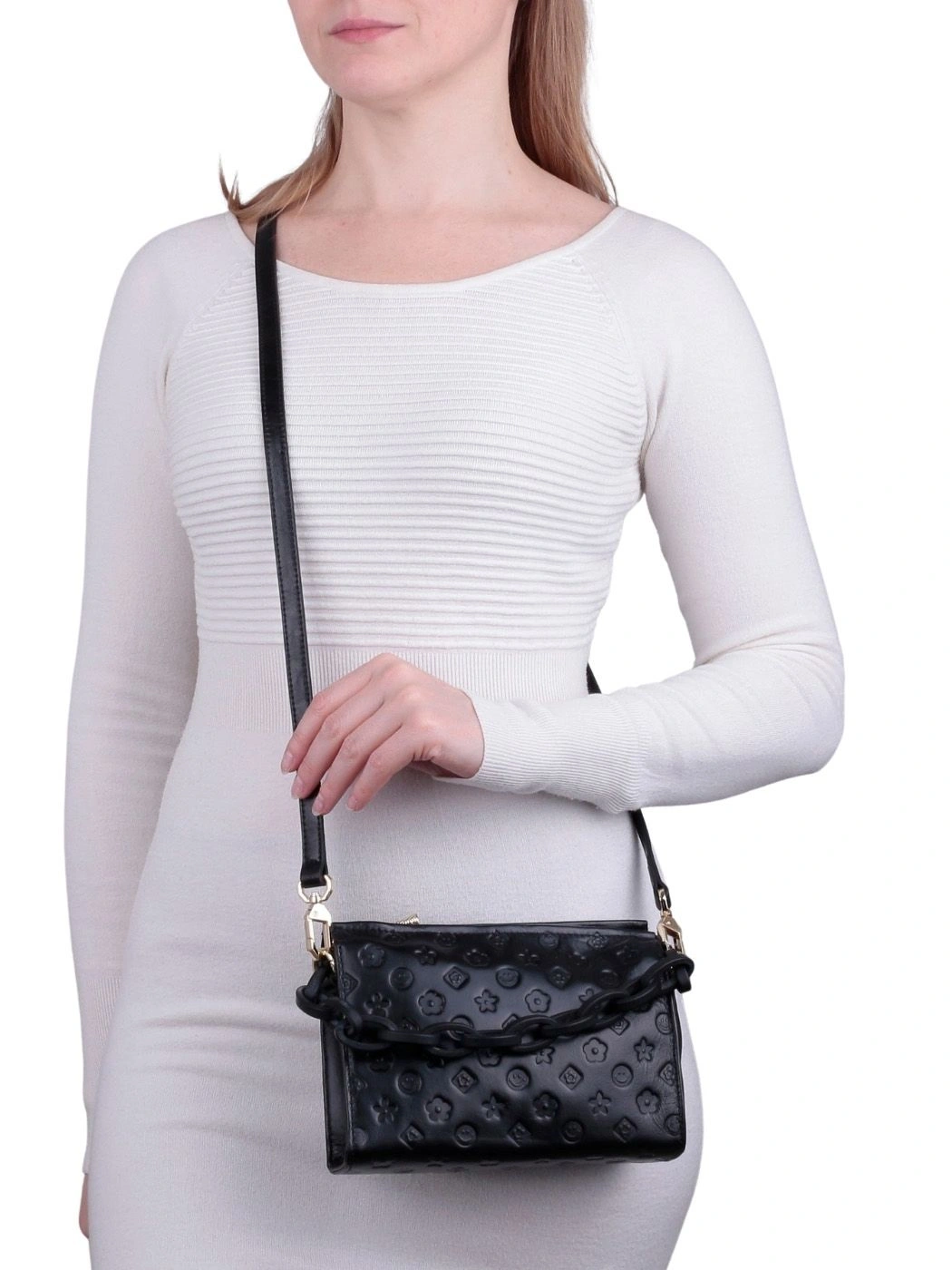 Сумка HELENA SHINE 7014 HS черный - купить 9990