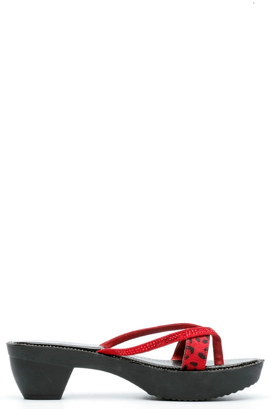 Сабо MILANA 121043-2-1401 красный - купить 2600