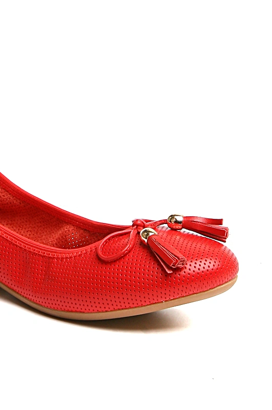 Балетки MILANA 151251-1-1401 красный - купить 3000