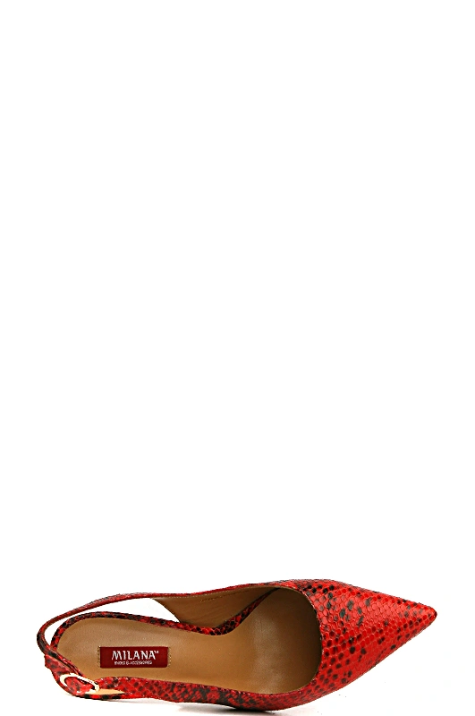 Босоножки MILANA 141537-1-4401 красный - купить 3500