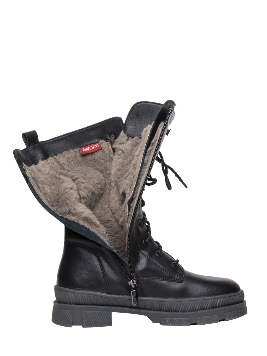 Полусапоги MILANA 202465-1-110W черный - купить 9990