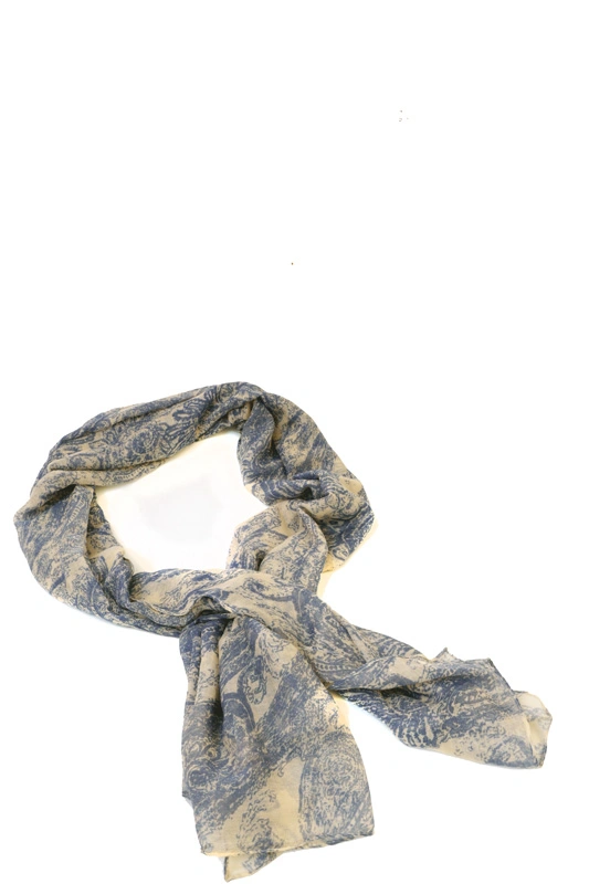 Палантин MILANA 142-01-53 голубой - купить 3390