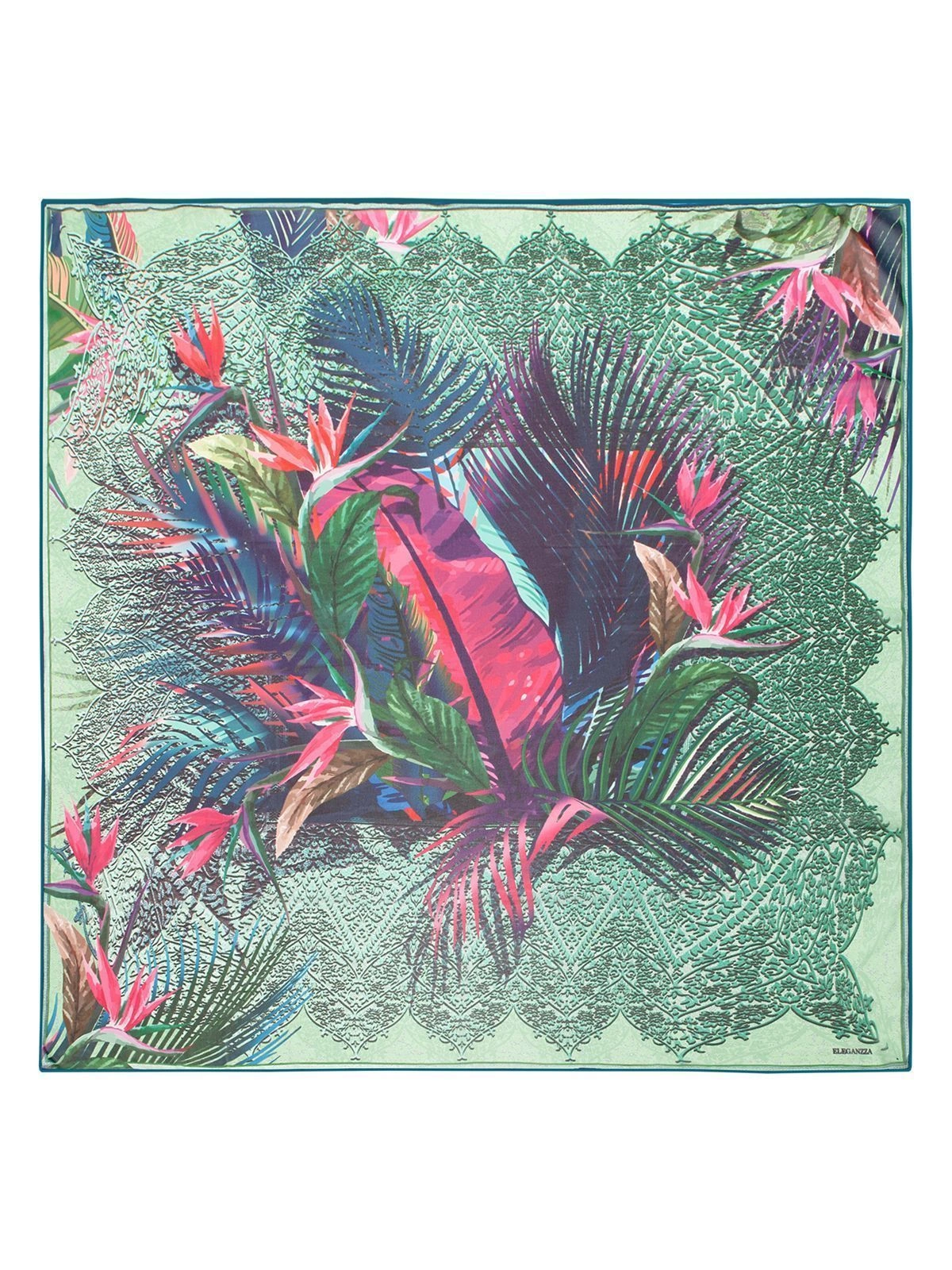 Палантин ELEGANZZA D02-1198-14 зеленый - купить 10990