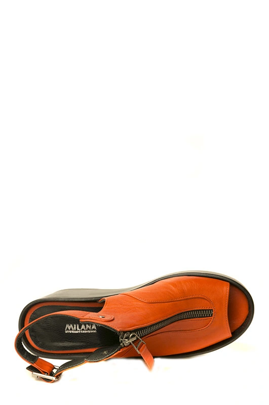 Босоножки MILANA 171375-2-1401 красный - купить 