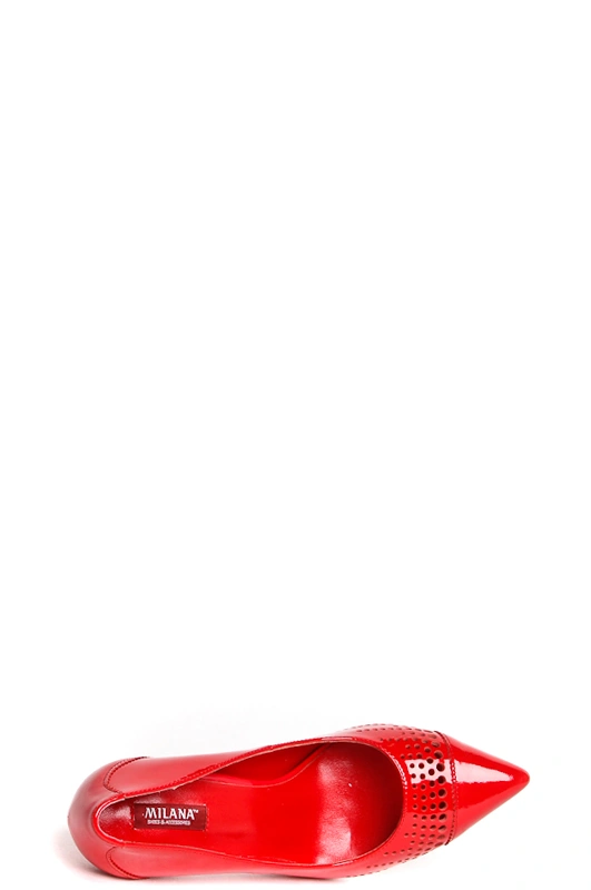 Туфли MILANA 171001-2-7401 красный - купить 7990
