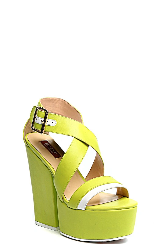 Босоножки MILANA 141012-1-1721 зеленый - купить 5990