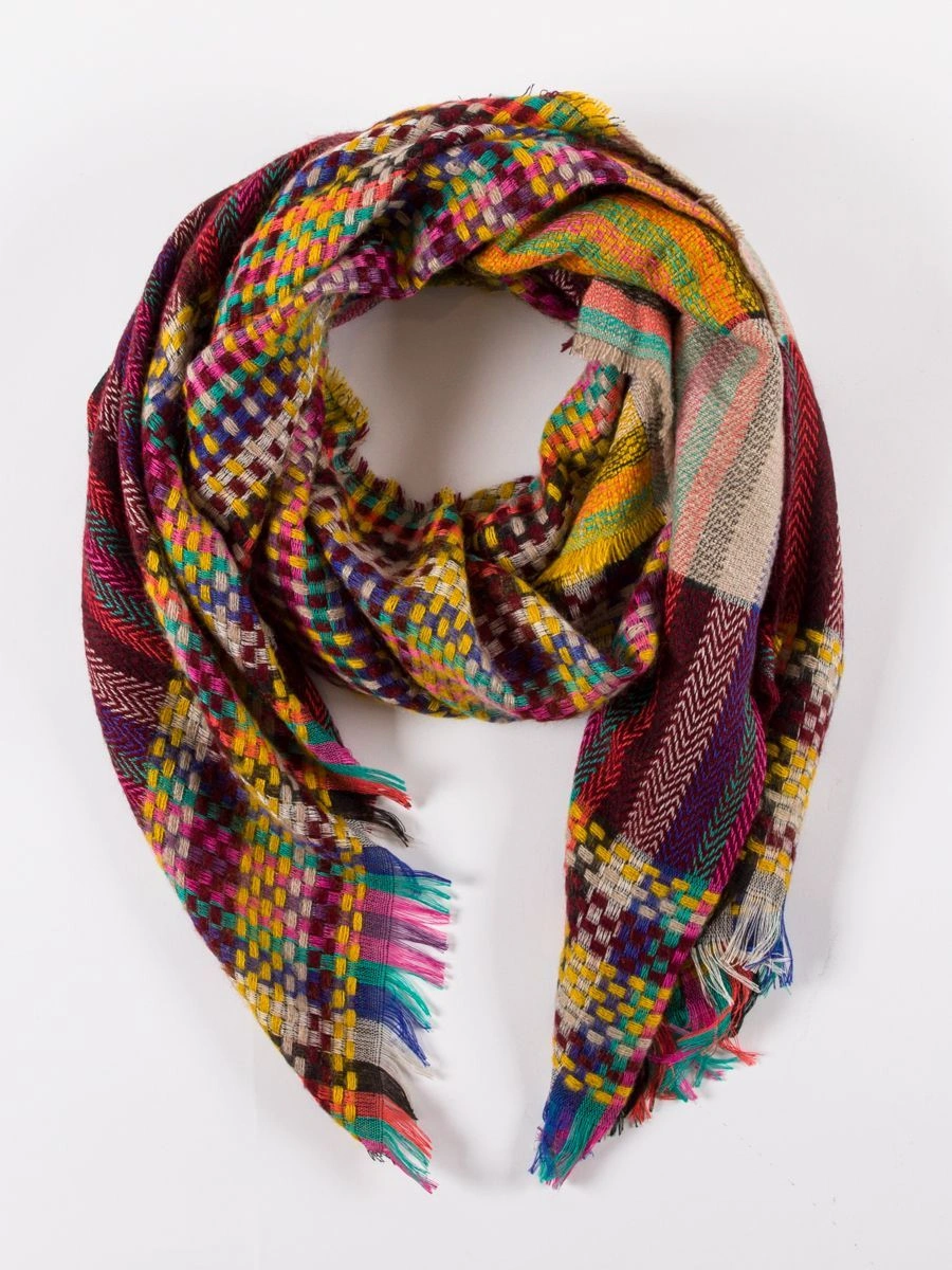 Палантин RUSSIAN LOOK SOFIA01-L-13 бордовый - купить 1190