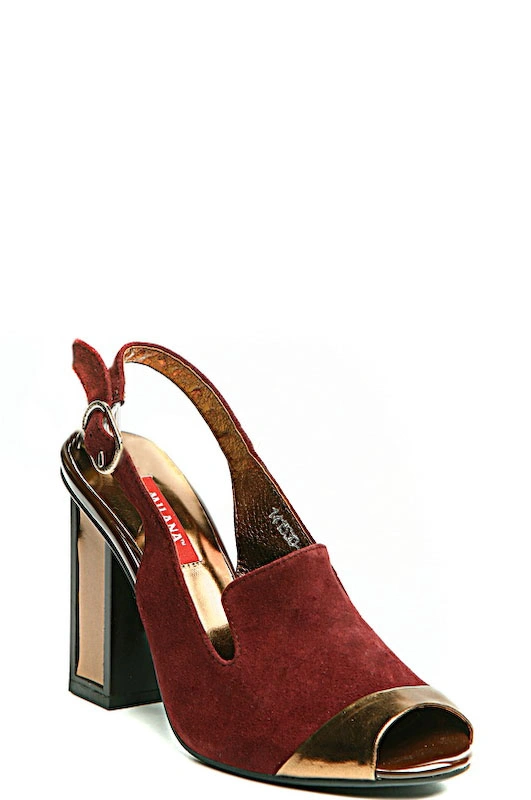 Босоножки MILANA 141530-2-2411 бордовый - купить 5990