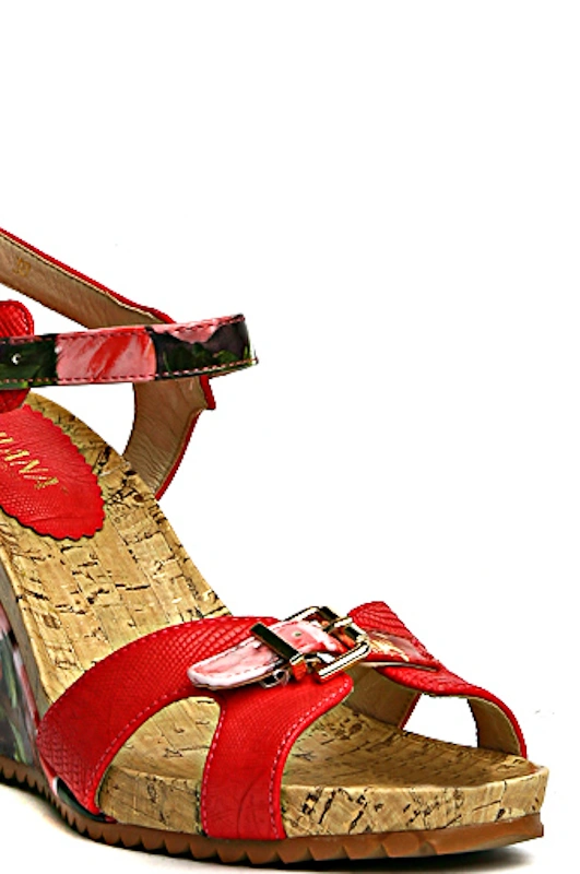 Босоножки MILANA 141355-1-5401 красный - купить 5990