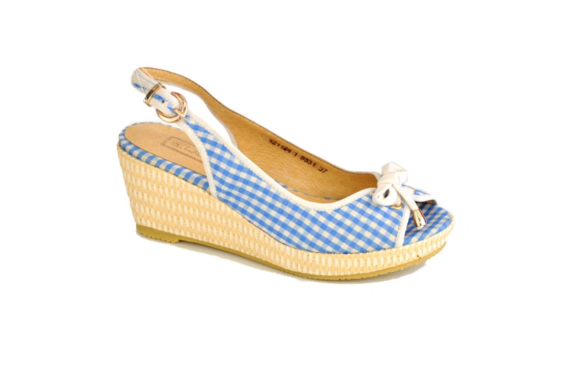 Босоножки MILANA 121124-1-5531 голубой - купить 5990