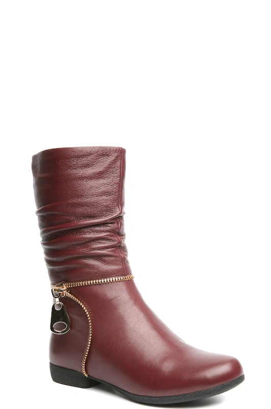 Полусапоги MILANA 132068-2-141F бордовый - купить 10000