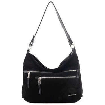 Сумка FIATO DREAM 13093 кожа-замша черный - купить 9990