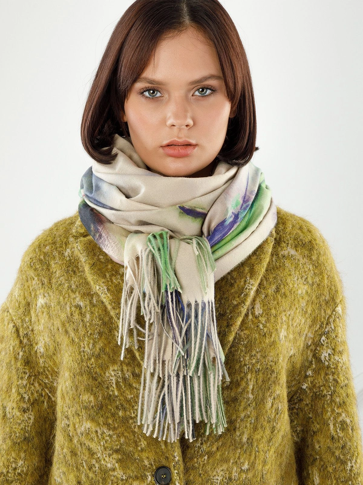 Палантин LABBRA LG33-218-10 фиолетовый - купить 5990