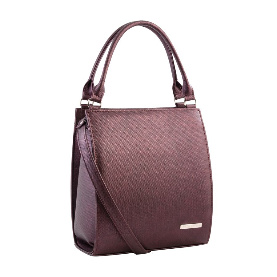 868-1 (Катания Слив) сумка  жен. дем. искусственная кожа/полиэстер фиолетовый El Masta