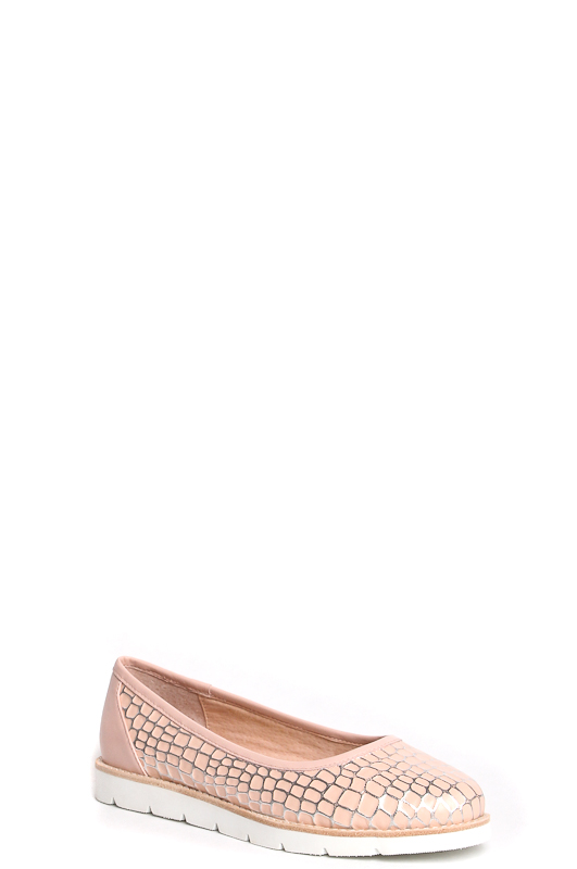 171067-1-1431 туфли   жен. летн. натуральная кожа/натуральная кожа/термоэластопласт розовый Milana