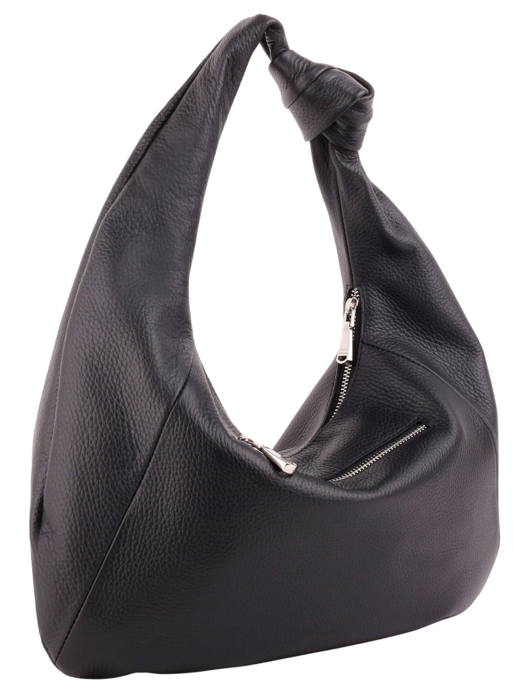 18081 FD черн сумка  жен. дем. натуральная кожа/текстиль черный Fiato Dream