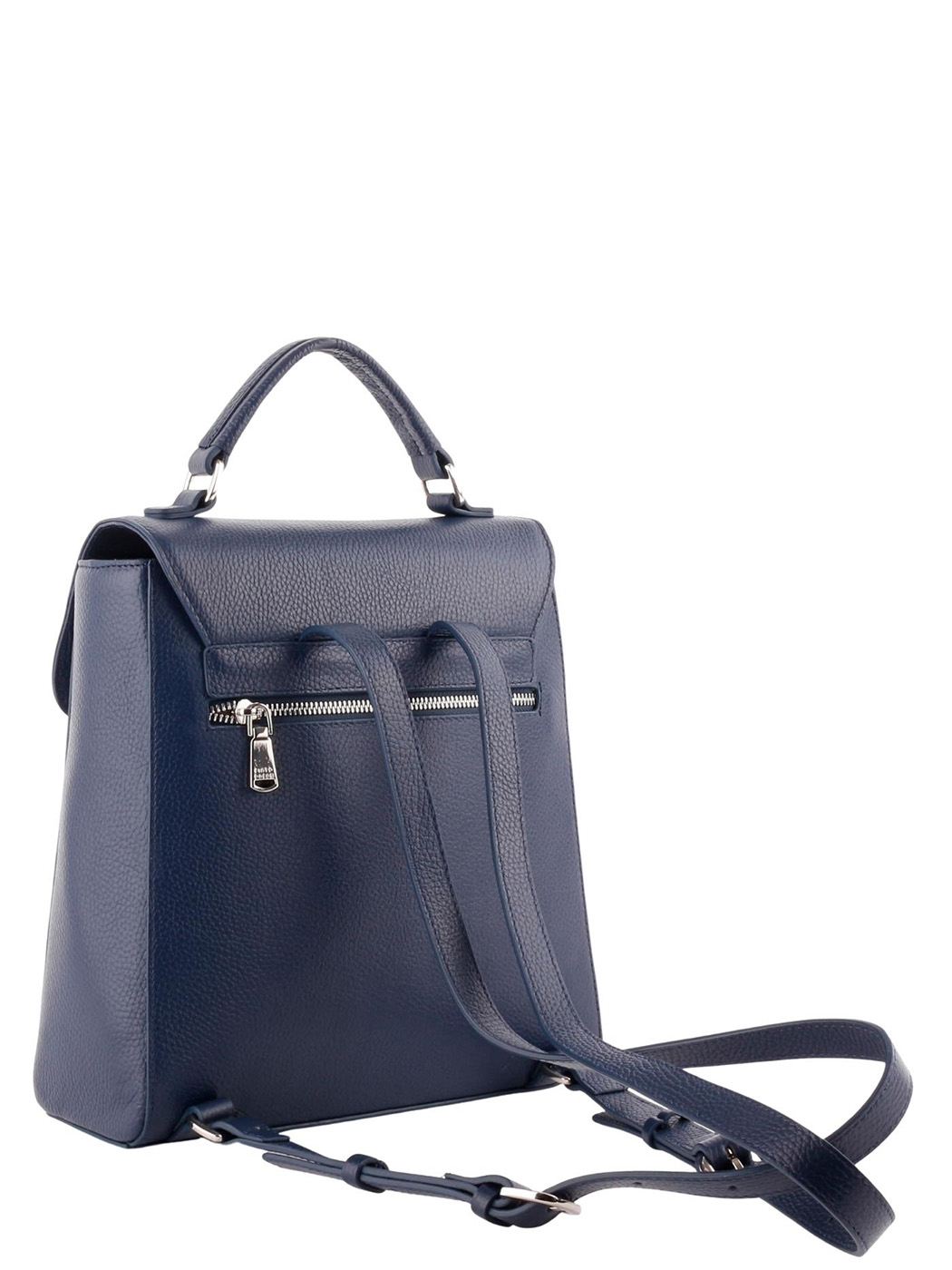 14300 FD фиолет рюкзак  жен. всесезон. натуральная кожа/текстиль синий Fiato Dream
