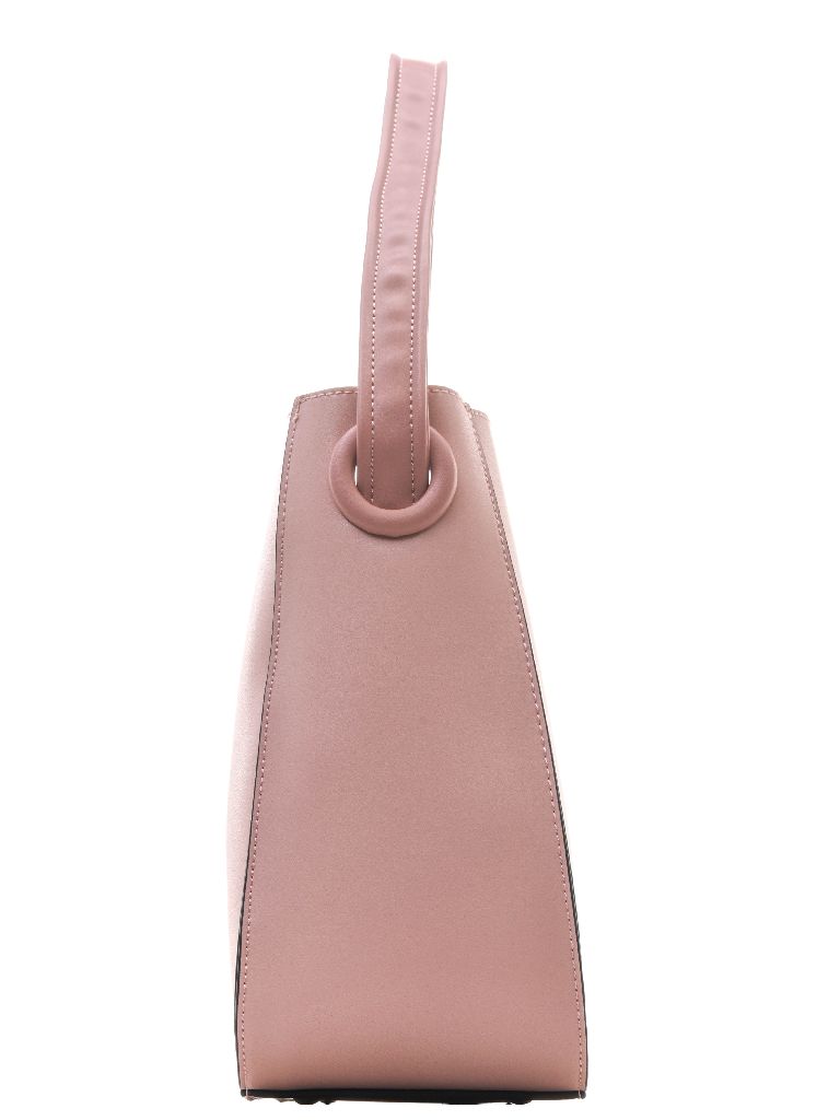 201906-1-143 сумка на короткой ручке жен. летн. искусственная кожа/искусственный шелк розовый Milana