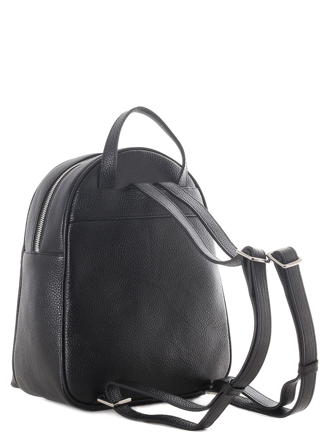 52131 FD черн рюкзак  жен. дем. натуральная кожа/текстиль черный Fiato Dream