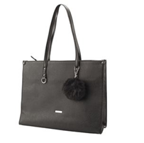 G-7210 BLACK сумка  жен. дем. искусственная кожа (экокожа)/полиэстер черный Ola