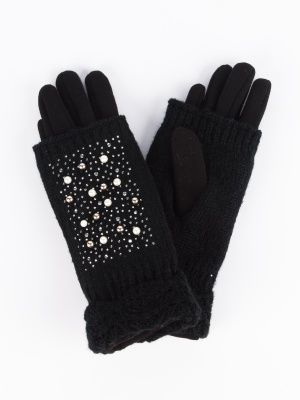 GLT-220-70-SUL-01 перчатки жен. зимн. 68% хлопок; 3% спандекс; 29% полиэстер; верх 50% шерсть; 50%ак