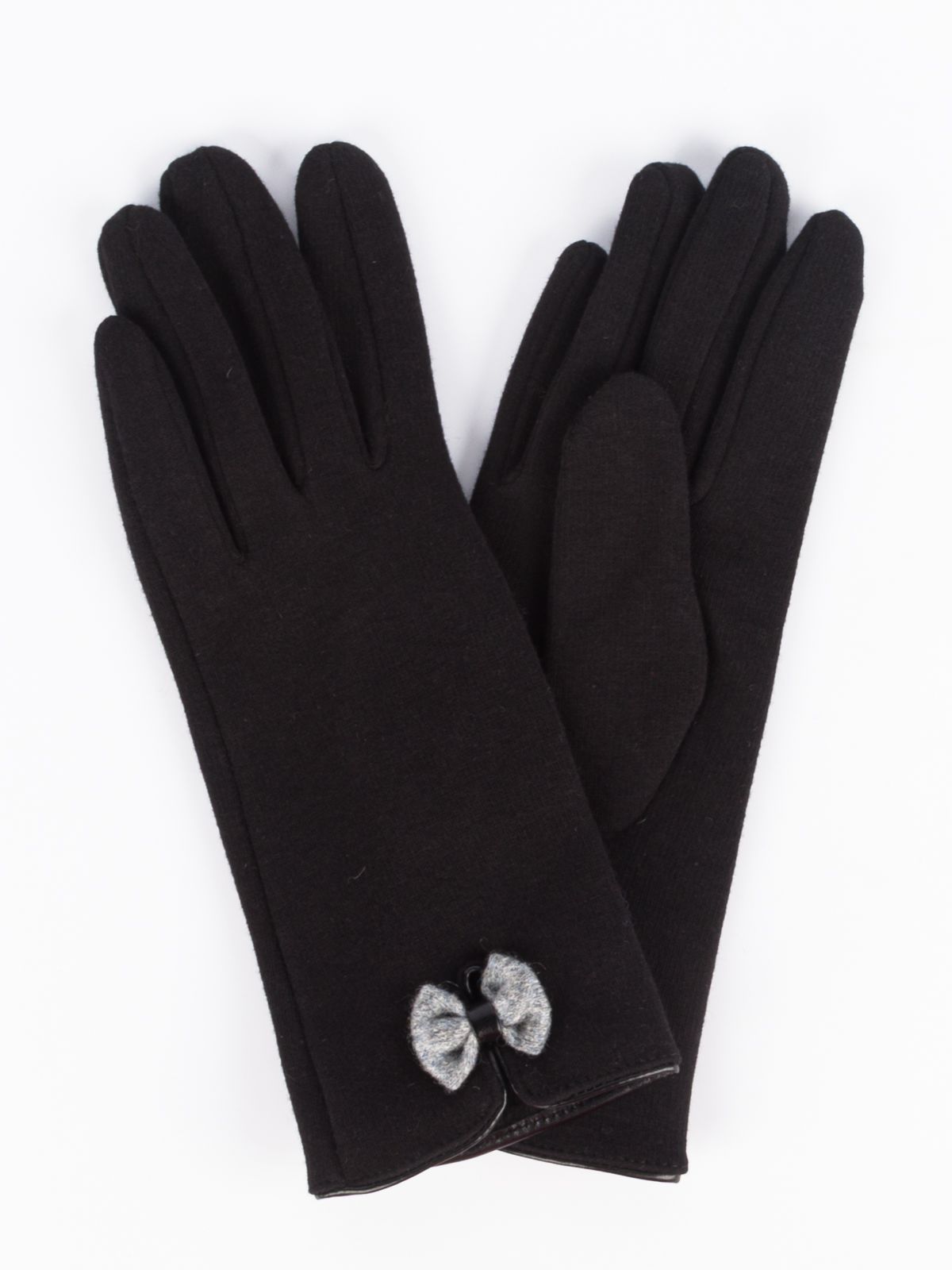 GLT-220-57-FIL-01-08 перчатки жен. зимн. 51% хлопок; 39% полиэстер; 10% эластан/51% хлопок; 39% поли