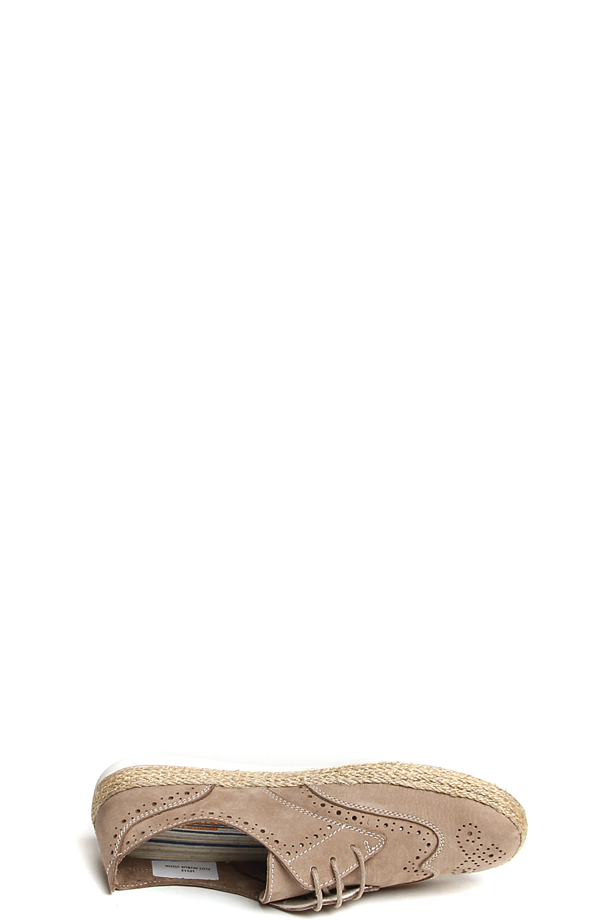 181570-3-8211 полуботинки   жен. летн. натуральная кожа (нубук)/без подкладки/термоэластопласт бежев