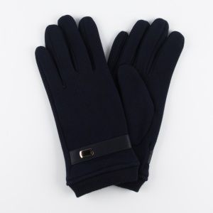 BEDANU03-J-04 перчатки муж. зимн. 70% хлопок; 30% полиэстер/без подкладки синий Jonas Hanway