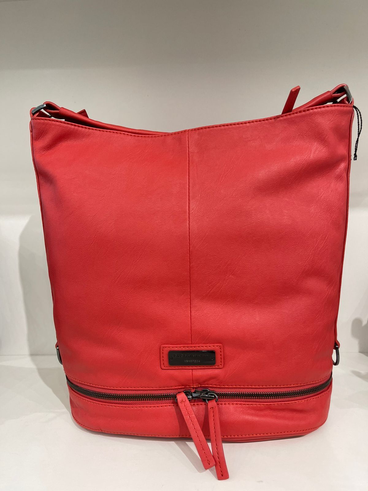 W18011571973 сумка жен. всесезон. искусственная кожа/текстиль красный CNC
