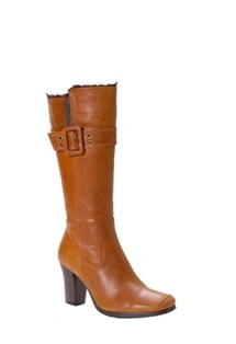 01801R-5-126 сапоги   жен. зимн. натуральная кожа/натуральный мех/термоэластопласт оранжевый Milana Сапоги MILANA 01801R-5-126 оранжевый - купить 1000