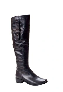 48R-18-110 сапоги   жен. дем. натуральная кожа/ворсин/термоэластопласт черный Milana Сапоги MILANA 48R-18-110 черный - купить 1990